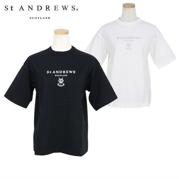 Tシャツ レディース セントアンドリュース St ANDREWS 2025 春夏 新作 ゴルフウェア