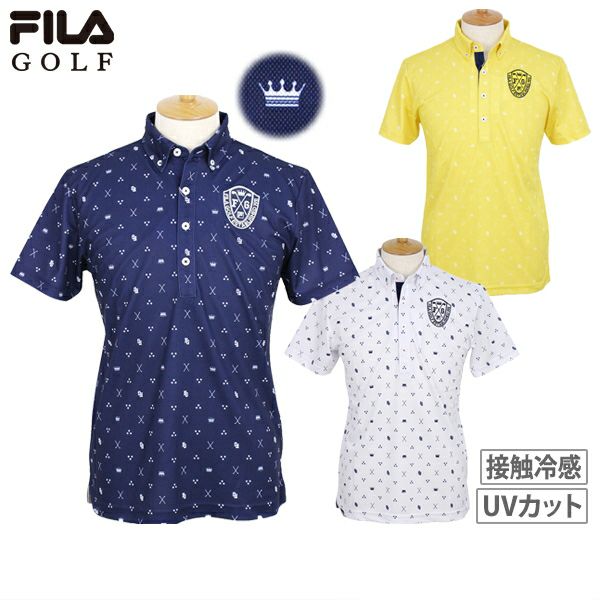 ポロシャツ メンズ フィラ フィラゴルフ FILA GOLF 2025 春夏 新作 ゴルフウェア