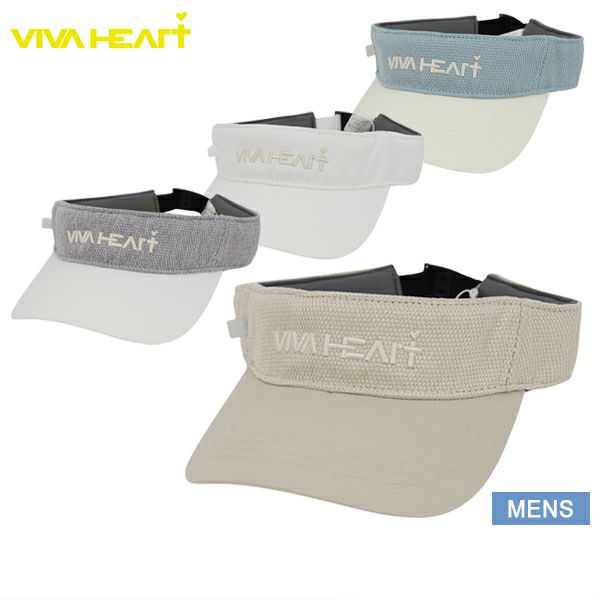 Sun Visor Men's Viva Heart VIVA HEART 2025 Spring/Summer New Golf