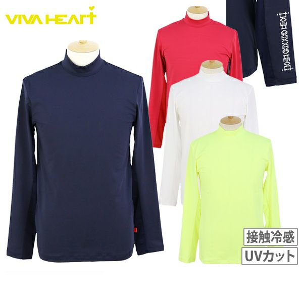 ハイネックシャツ メンズ ビバハート VIVA HEART 2025 春夏 新作 ゴルフウェア