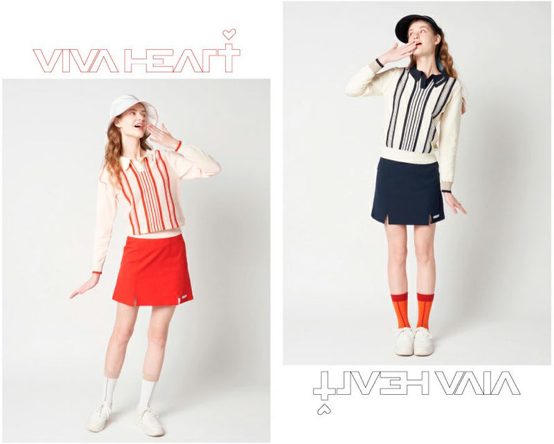 セーター レディース ビバハート VIVA HEART 2025 春夏 新作 ゴルフウェア