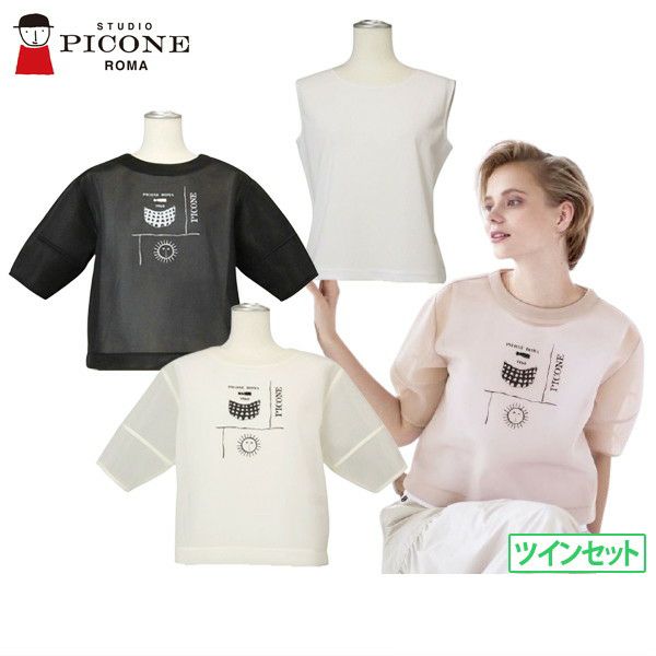 T-shirt for women Studio Piccone STUDIO PICONE 2025 Spring/Summer New