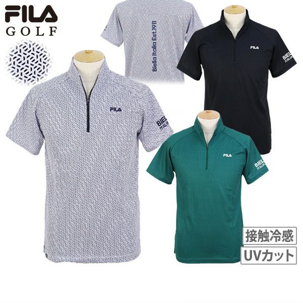 ポロシャツ メンズ フィラゴルフ FILA GOLF 2025 春夏 新作 ゴルフウェア