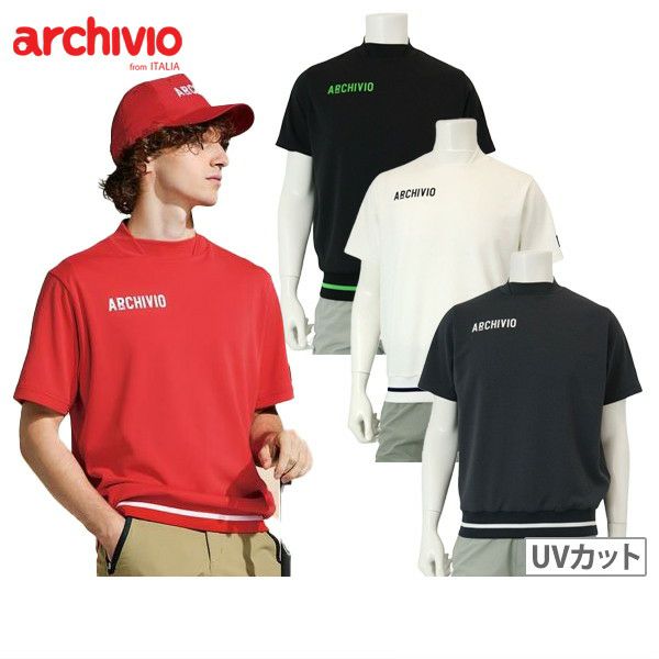 男士高頸襯衫Archivio Archivio 2025春季/夏季新高爾夫服裝