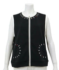 Vest  Women's Piccone Club PICONE CLUB 2025 Spring/Summer New Golf Wear