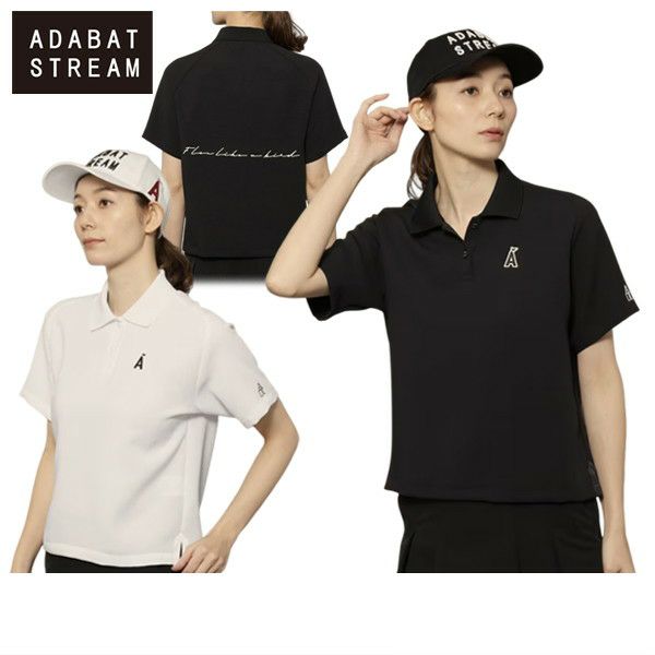 Polo shirt for women ADABAT STREAM 2025 Spring/Summer New Golf Wear