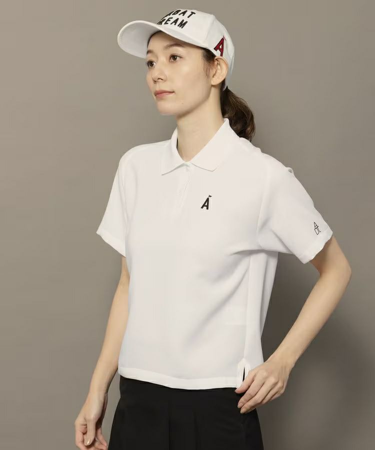 Polo shirt for women ADABAT STREAM 2025 Spring/Summer New Golf Wear