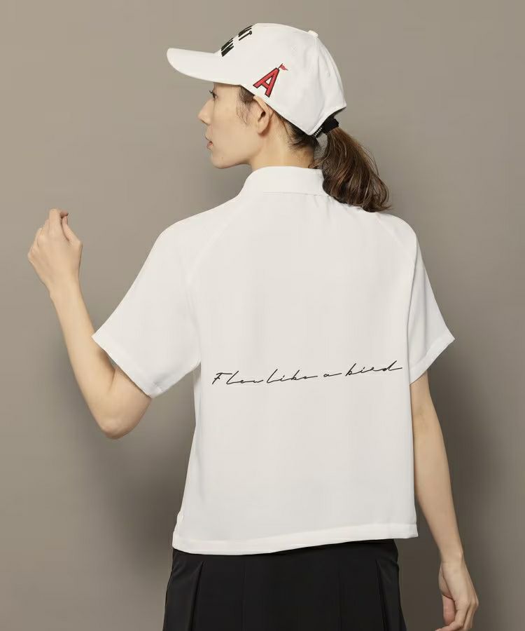 Polo shirt for women ADABAT STREAM 2025 Spring/Summer New Golf Wear