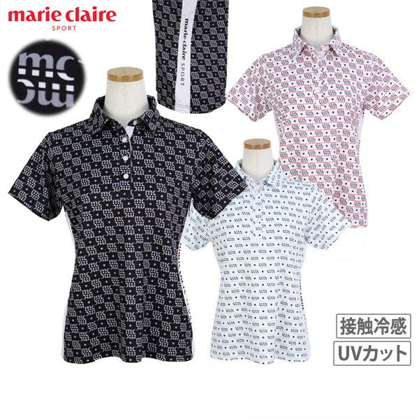 女子polo襯衫瑪麗·克萊爾（Marie Claire）運動2025春夏新高爾夫服裝