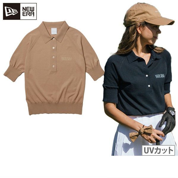 Polo shirt for women New Era Golf New Era NEW ERA Japan genuine product 2025 Spring/Summer New Golf Wear