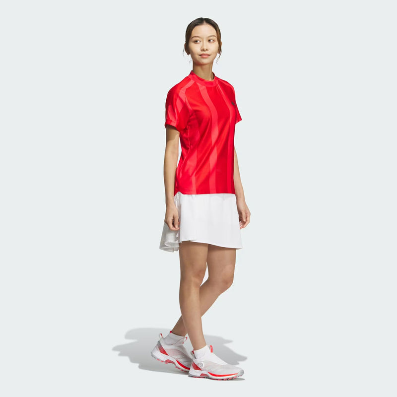 High neck shirt for women adidas Golf adidas Golf Japan genuine product 2025 Spring/Summer new golf wear