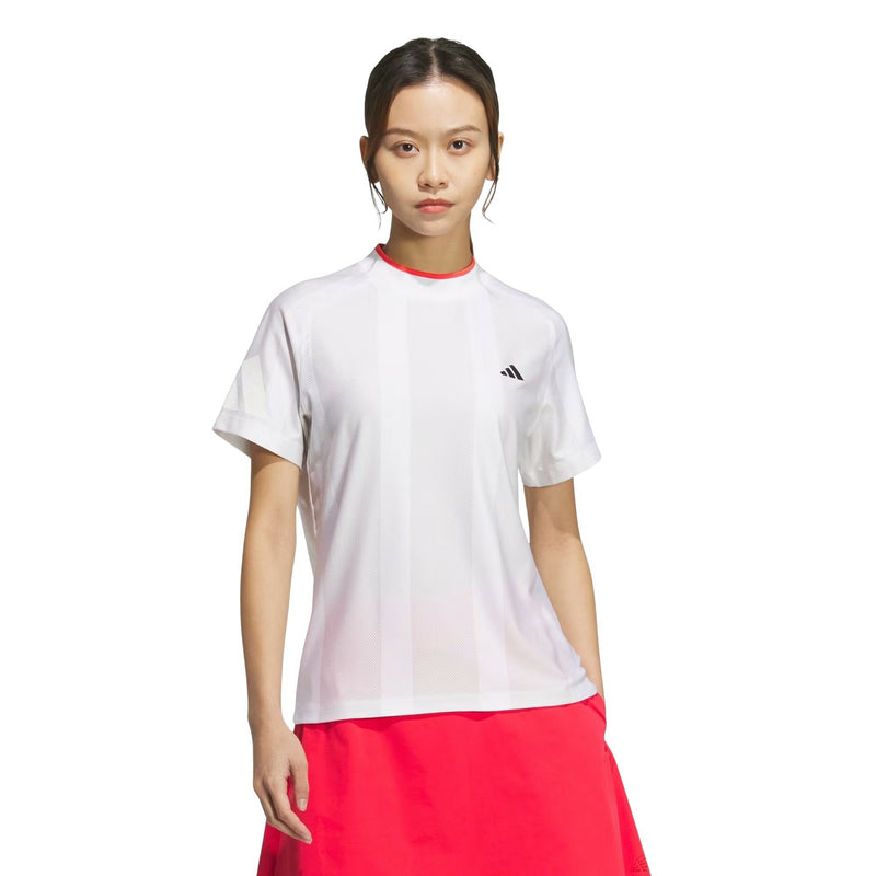 High neck shirt for women adidas Golf adidas Golf Japan genuine product 2025 Spring/Summer new golf wear