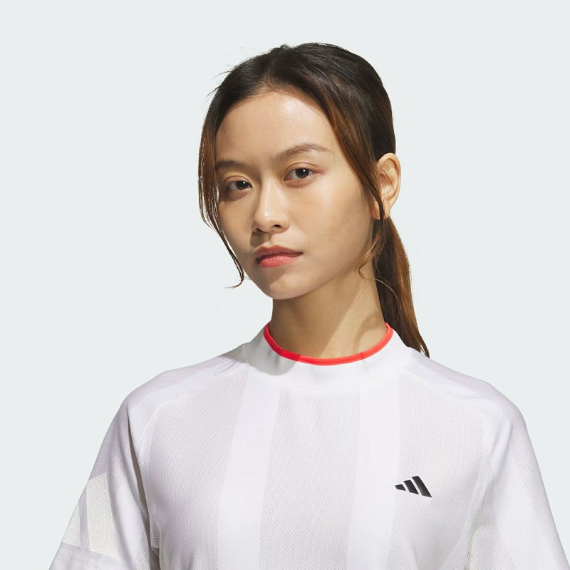 High neck shirt for women adidas Golf adidas Golf Japan genuine product 2025 Spring/Summer new golf wear