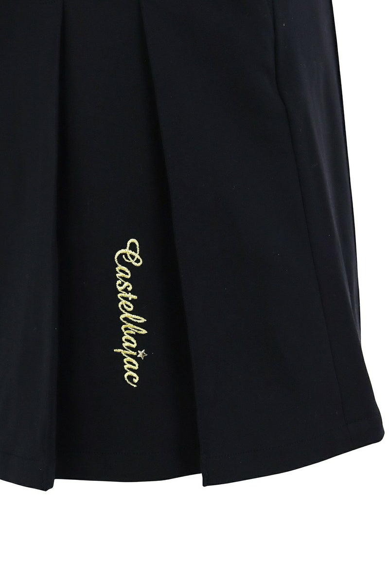 Women's Skirt Castelbajac SPORT BLACK Line 2025 Spring/Summer New Golf Wear