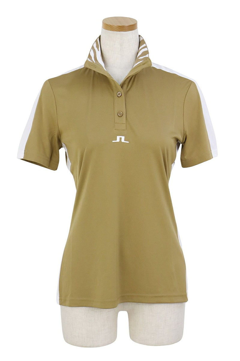 High neck shirt for women J.LINDEBERG Japan genuine product 2025 Spring/Summer new golf wear