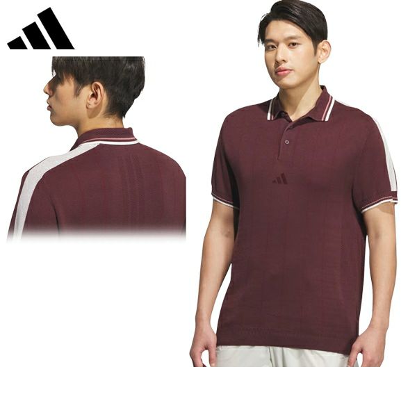 Men's Polo Shirt Adidas Adidas Golf Adidas Golf Japan Genuine Product 2025 Spring/Summer New Golf Wear