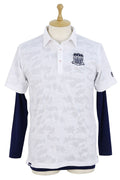 Polo Shirt Men's Fila Golf FILA GOLF 2025 Spring/Summer New Golf Wear