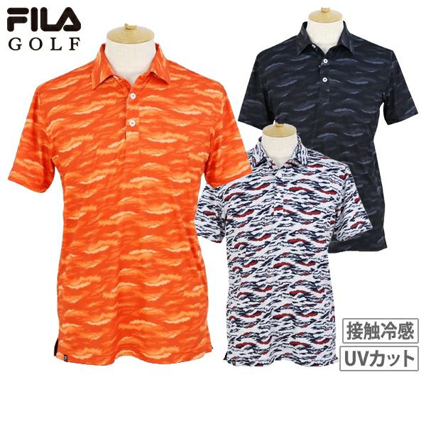 Polo Shirt Men's Fila Golf FILA GOLF 2025 Spring/Summer New Golf Wear