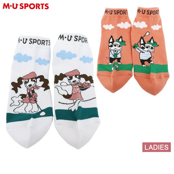 Women's Socks MU Sports M.U SPORTS MUSPORTS 2025 Spring/Summer New Golf