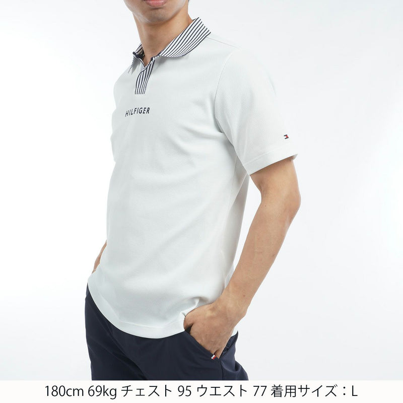 Men's polo shirt TOMMY HILFIGER GOLF Japan official product 2025 Spring/Summer new golf wear