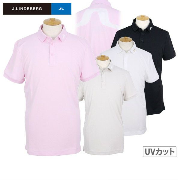 Men's Polo Shirt J.LINDEBERG Japan Official Product 2025 Spring/Summer New Golf Wear