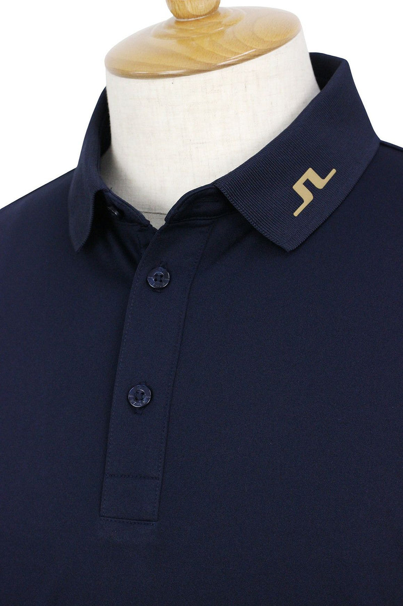 Short-sleeved polo shirt for men J.LINDEBERG Japan genuine product 2025 Spring/Summer new golf wear