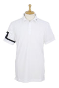 Short-sleeved polo shirt for men J.LINDEBERG Japan genuine product 2025 Spring/Summer new golf wear