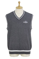 ニットベスト メンズ MUスポーツ MUSPORTS  ゴルフウェア