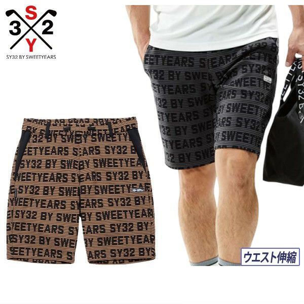 Men's Shorts SY32 by SWEET YEARS GOLF SWEET YEARS GOLF Japan Official Product 2025 Spring/Summer New Golf Wear