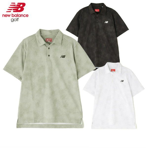 ポロシャツ メンズ ニューバランス ゴルフ new balance golf 2025 春夏 新作 ゴルフウェア