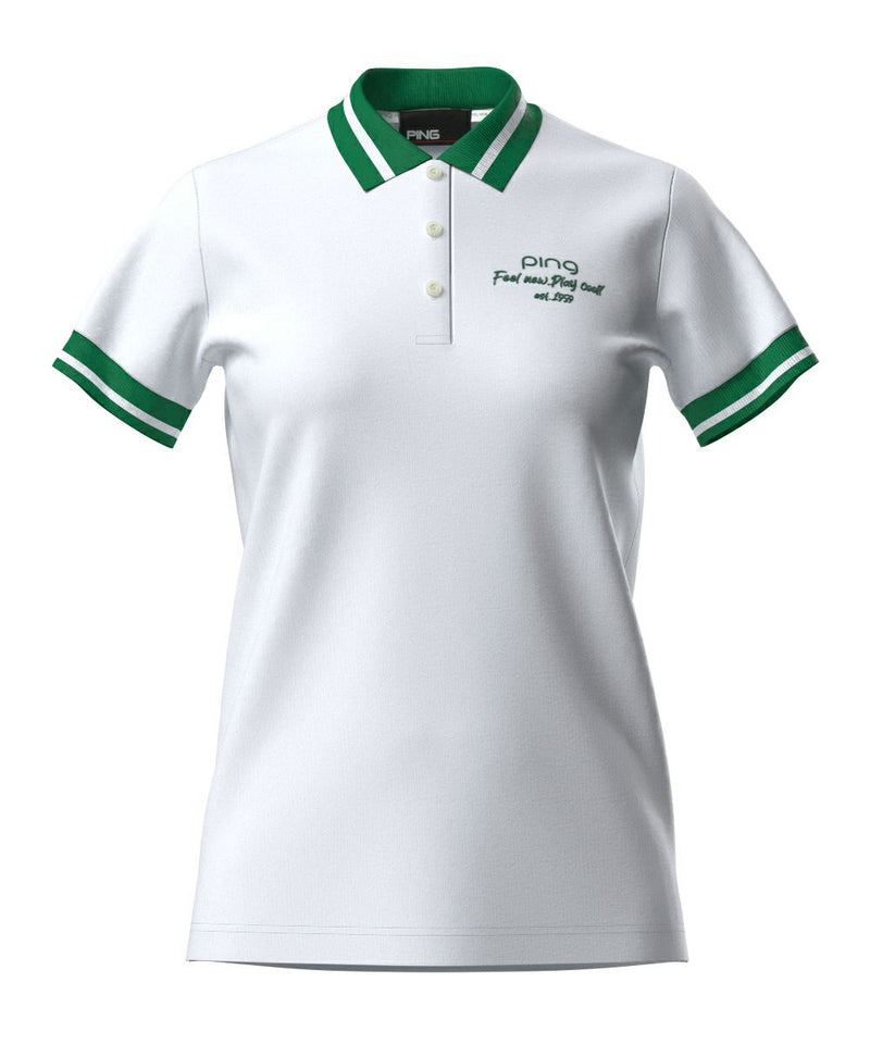 polo襯衫內襯衫套裝女士ping ping 2025春季/夏季新高爾夫服裝