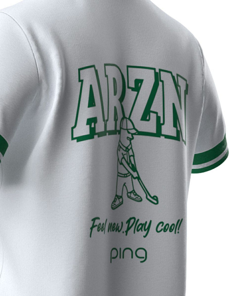 polo襯衫內襯衫套裝女士ping ping 2025春季/夏季新高爾夫服裝