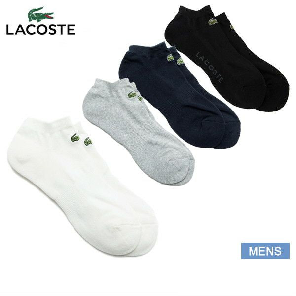 Men's sneaker-length socks Lacoste LACOSTE Japan genuine product 2025 Spring/Summer new