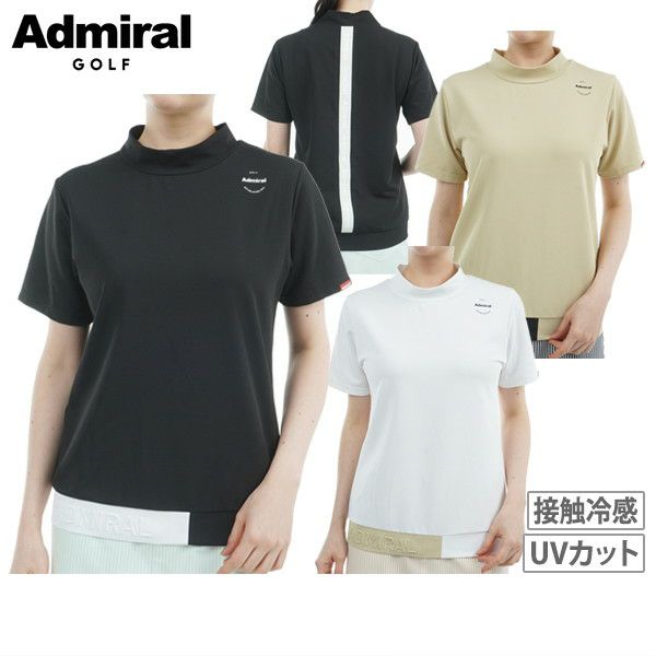 ハイネックシャツ レディース アドミラルゴルフ Admiral Golf 日本正規品 2025 春夏 新作 ゴルフウェア