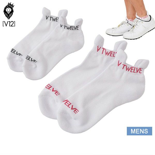 Men's Socks V12 Golf V-Twelve 2025 Spring/Summer New Golf