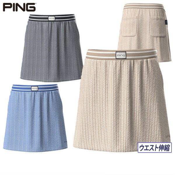 Women's Skirt PING 2025 Spring/Summer New Golf Wear