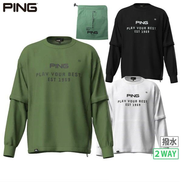 男士布魯森ping 2025春季/夏季新高爾夫服裝