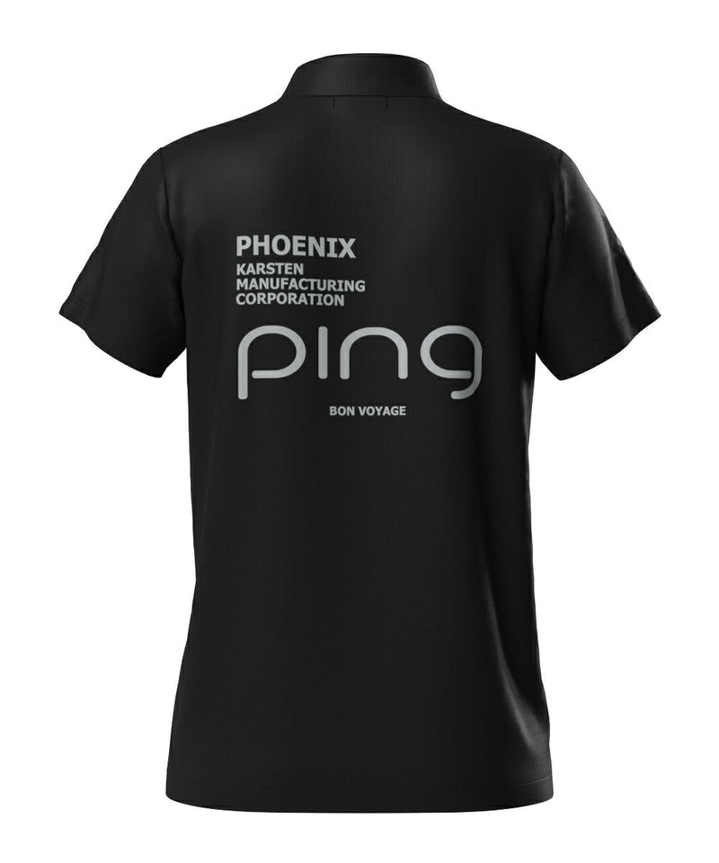 High neck shirt for women Ping 2025 Spring/Summer New Golf Wear