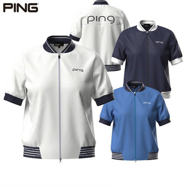 Women's Blouson PING 2025 Spring/Summer New Golf Wear