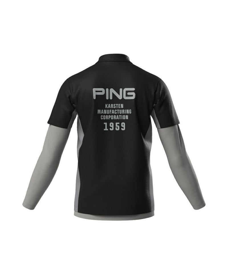 男士polo襯衫內襯衫套裝Ping Ping 2025春季/夏季新高爾夫服裝