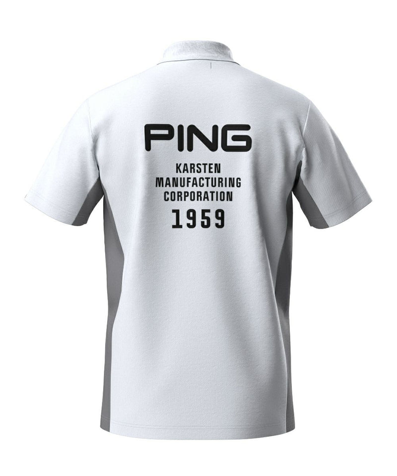 男士polo襯衫內襯衫套裝Ping Ping 2025春季/夏季新高爾夫服裝