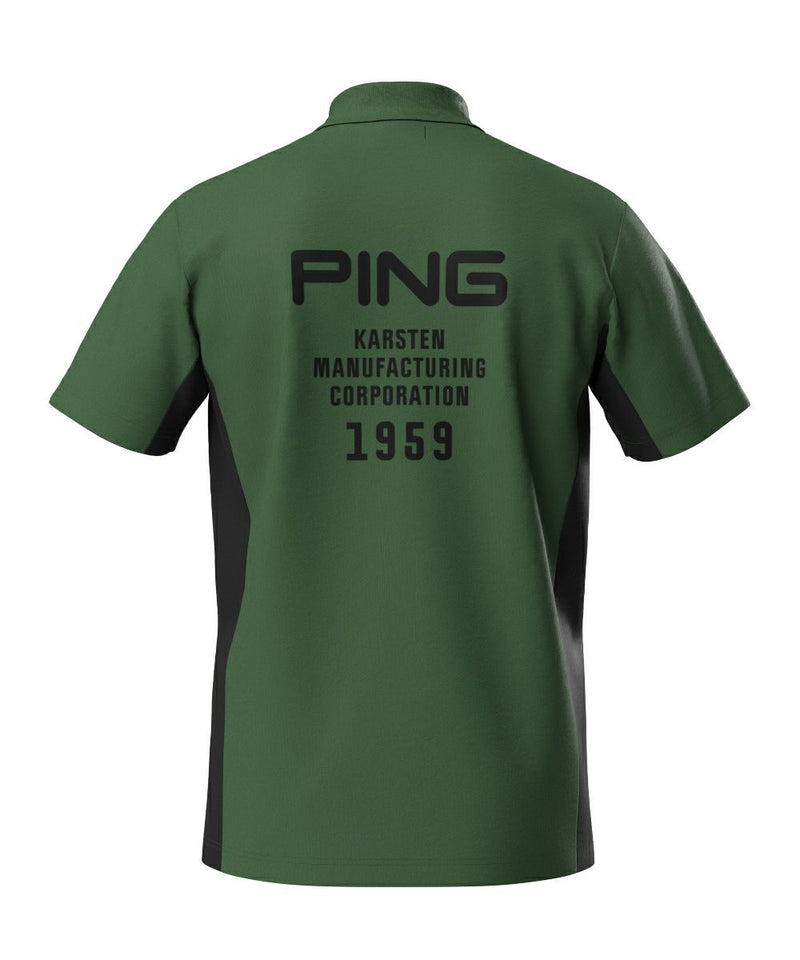 男士polo襯衫內襯衫套裝Ping Ping 2025春季/夏季新高爾夫服裝