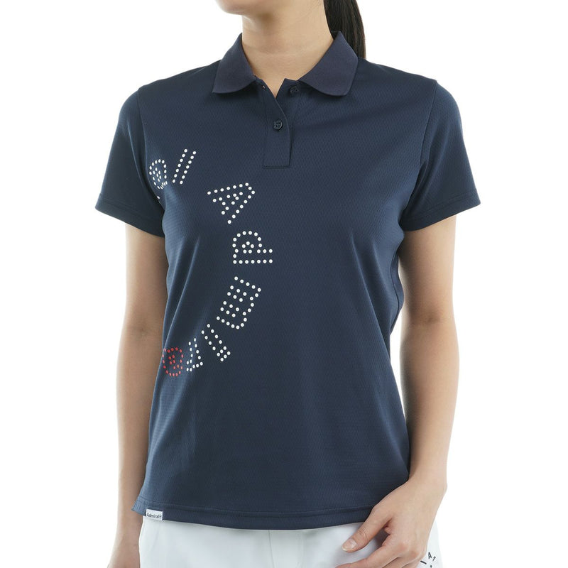 女子polo襯衫日本海軍上將高爾夫球純產品2025春季/夏季新高爾夫服裝