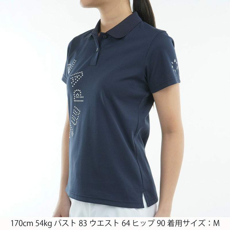 女子polo襯衫日本海軍上將高爾夫球純產品2025春季/夏季新高爾夫服裝