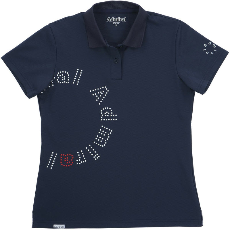 Polo shirt for women Admiral Golf Japan genuine product 2025 Spring/Summer New Golf Wear