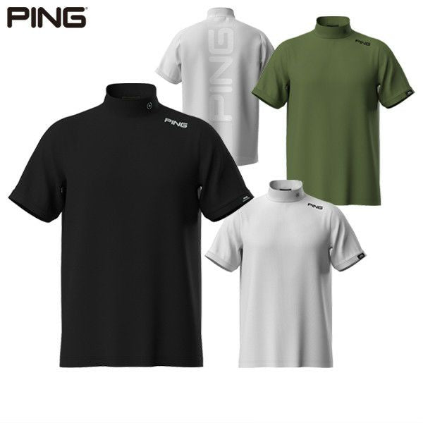 High Neck Shirt Men's Ping PING 2025 Spring/Summer New Golf Wear