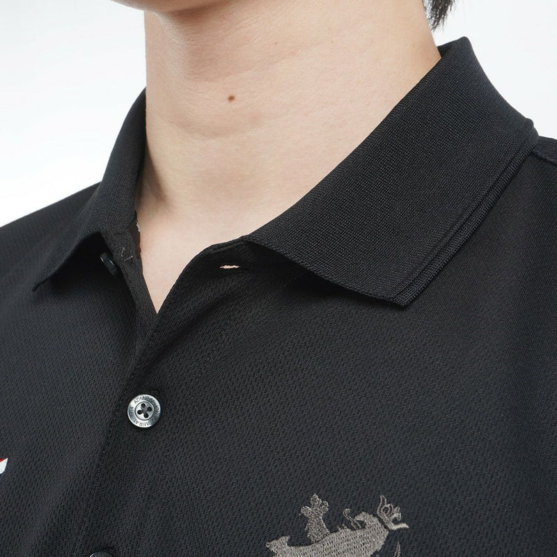 Men's Polo Shirt Admiral Golf Admiral Golf Japan Official Product 2025 Spring/Summer New Golf Wear