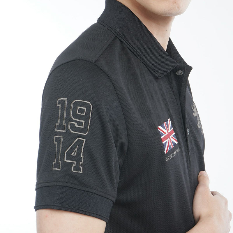 Men's Polo Shirt Admiral Golf Admiral Golf Japan Official Product 2025 Spring/Summer New Golf Wear