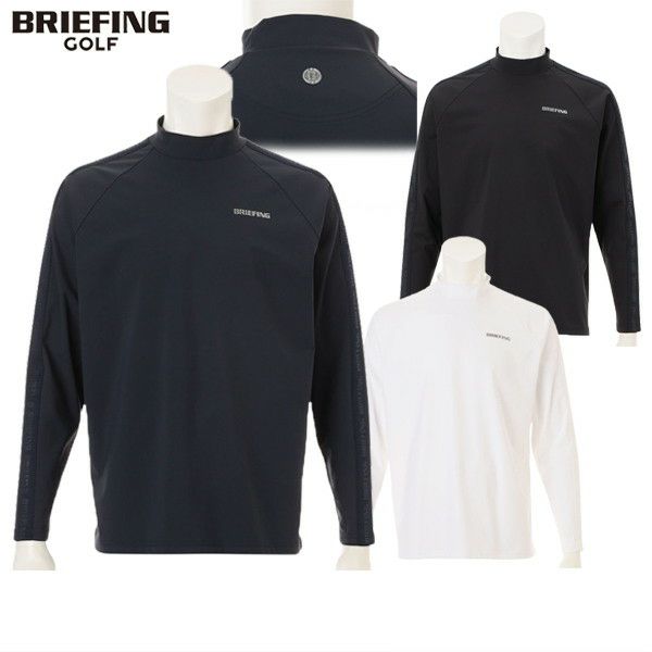 High neck shirt for men briefing golf BRIEFING GOLF 2025 Spring/Summer New Golf Wear