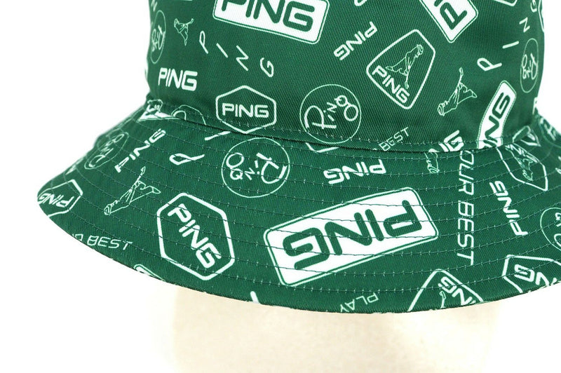 Bucket hat men's pin PING 2025 Spring/Summer New Golf